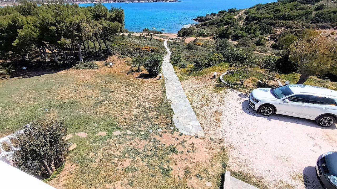 Villa Dea Del Mare Complex In Front Of The Sea. Sounion Esterno foto