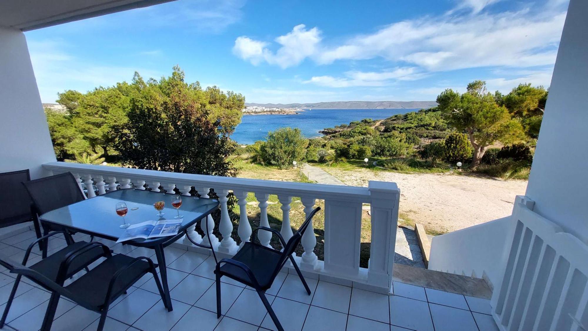 Villa Dea Del Mare Complex In Front Of The Sea. Sounion Esterno foto