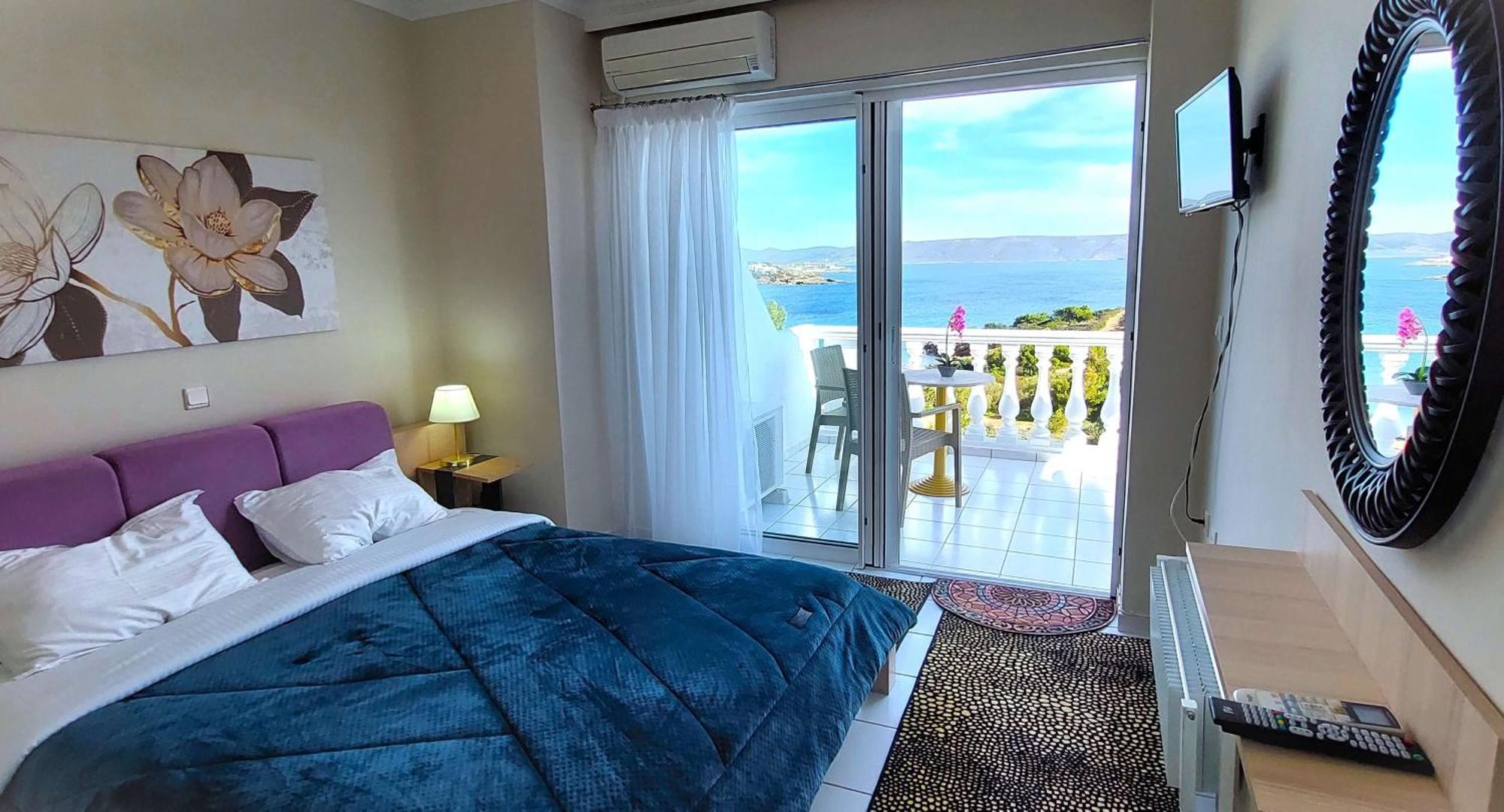 Villa Dea Del Mare Complex In Front Of The Sea. Sounion Esterno foto