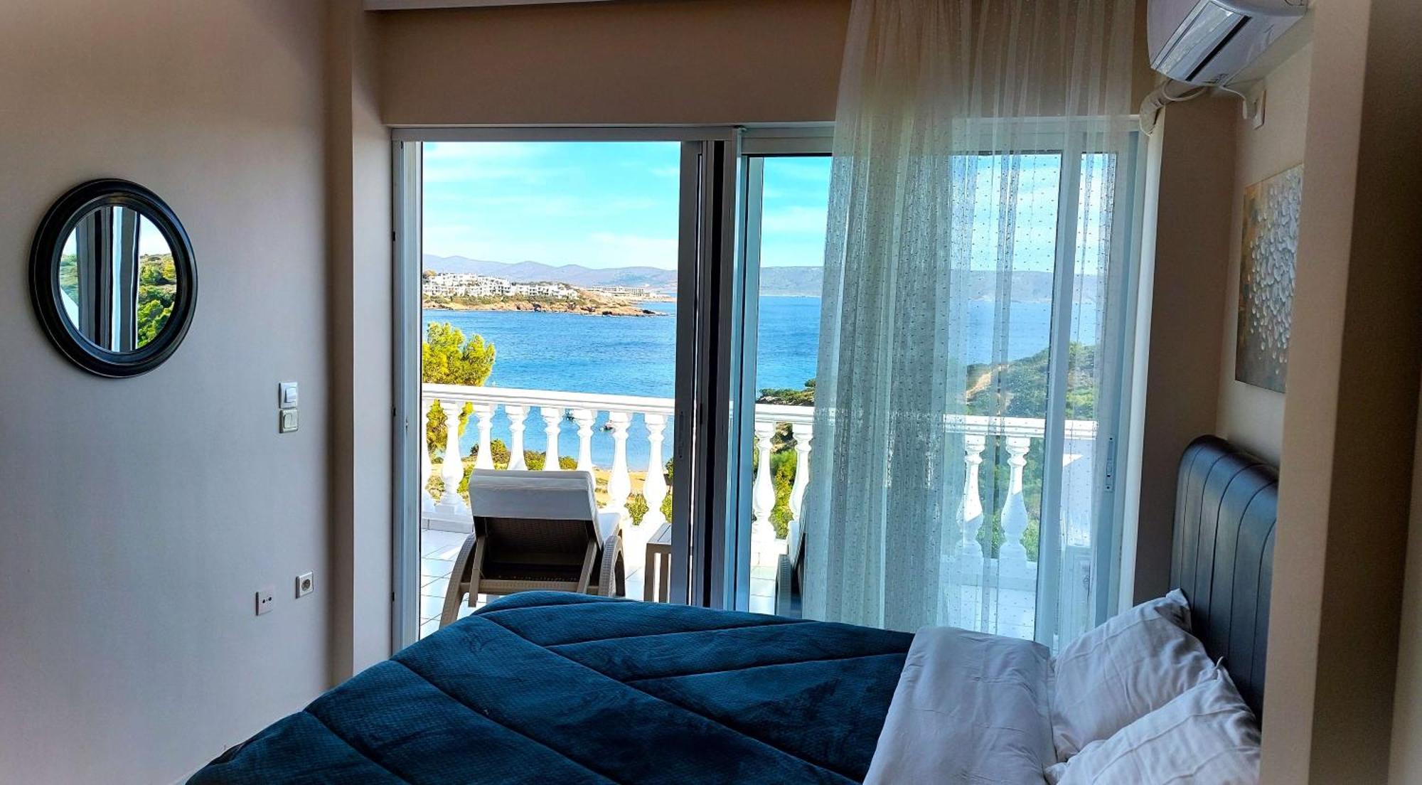 Villa Dea Del Mare Complex In Front Of The Sea. Sounion Esterno foto